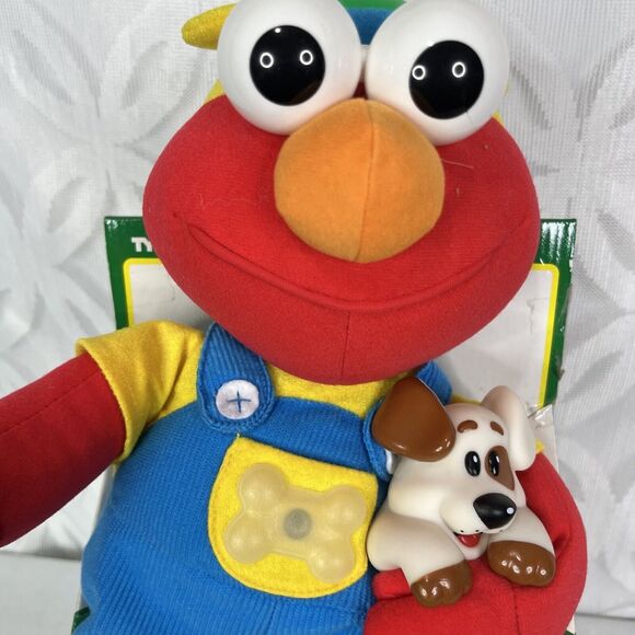 Tyco Magic Lights Elmo Musical Plush Sesame Street Lights 1997 Tested Works - Picture 3 of 12